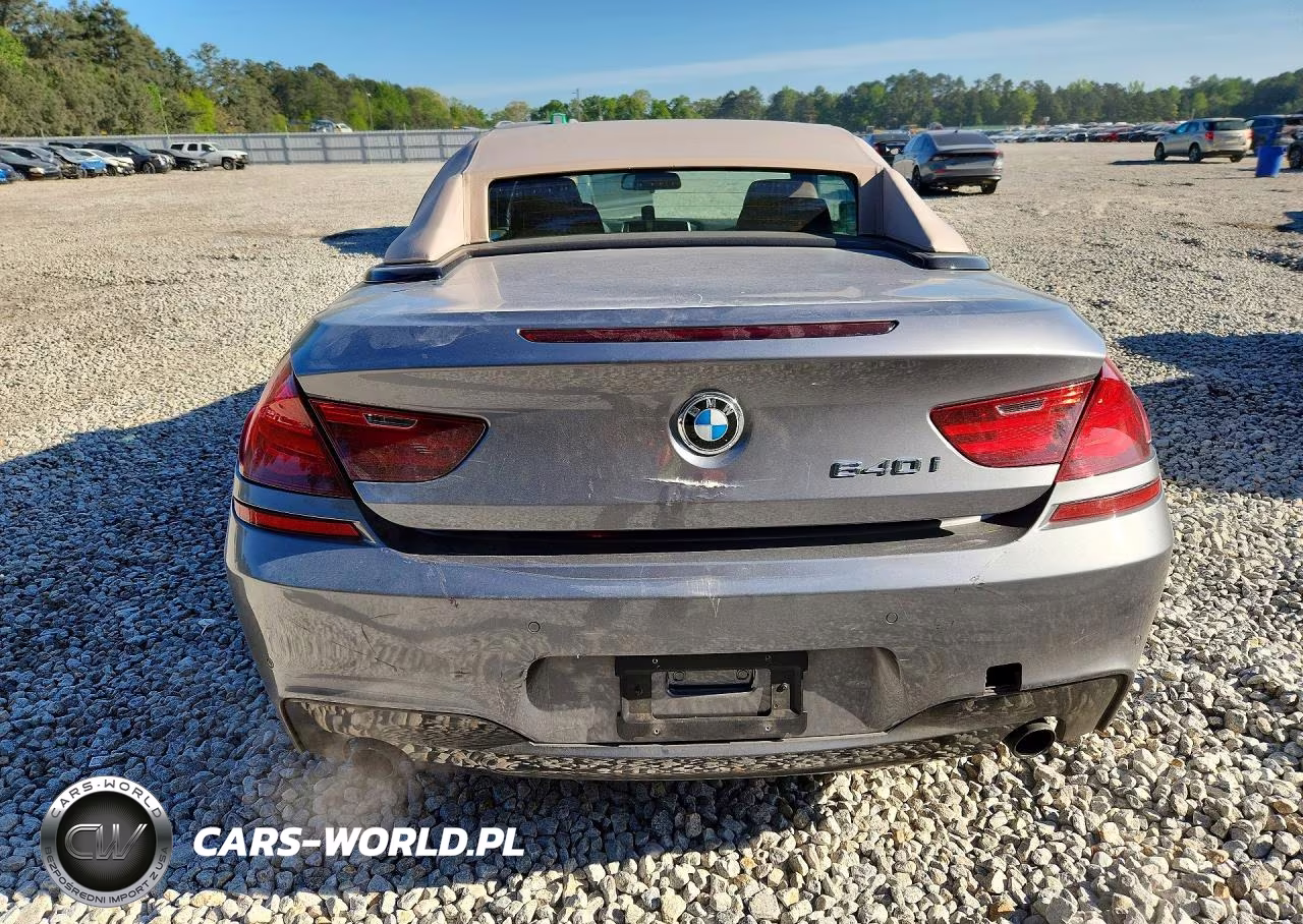 2015 BMW 640 I VIN:WBALW7C5XFGJ88034 - 6