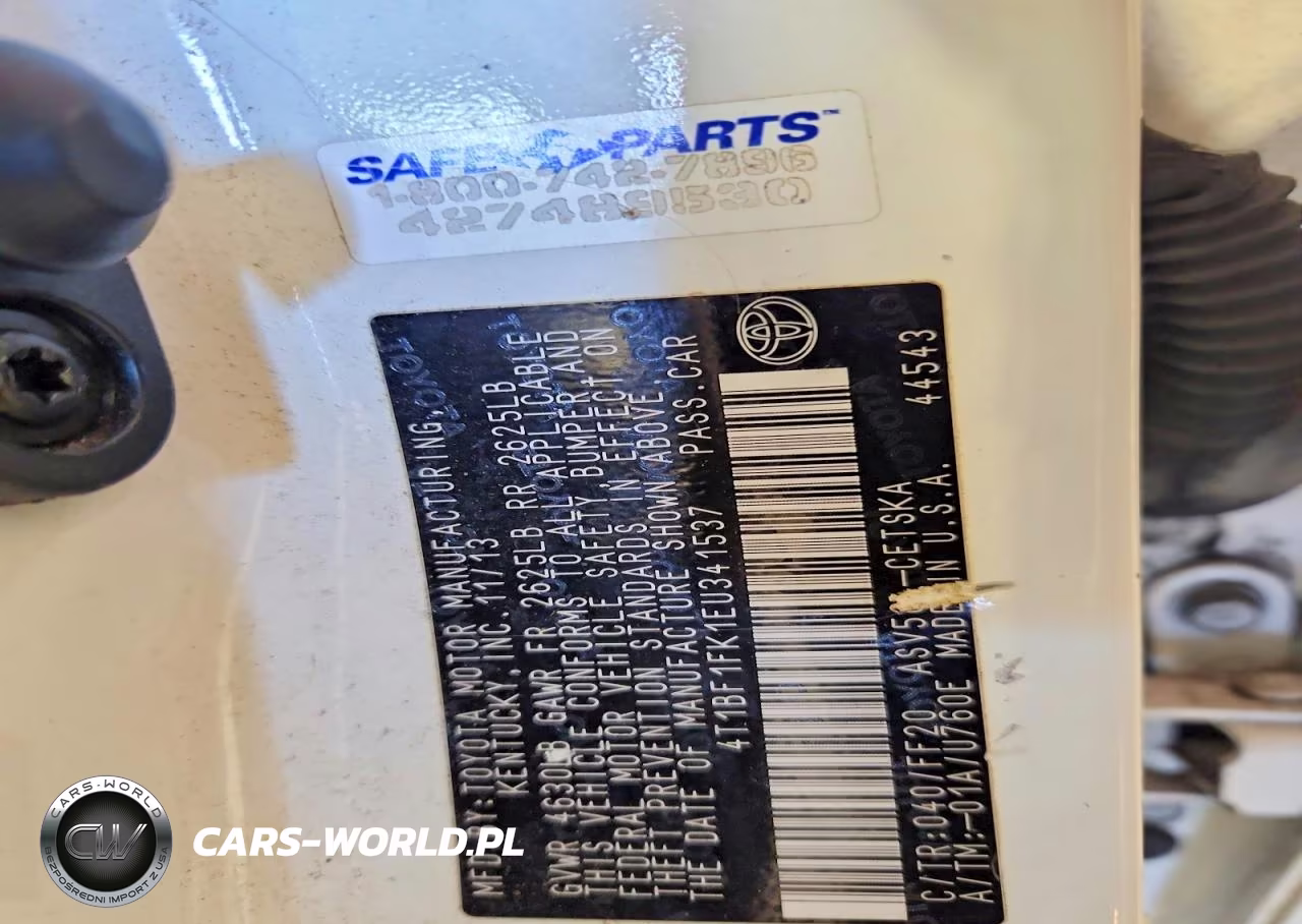 2014 Toyota Camry Se VIN:4T1BF1FK1EU341537 - 13