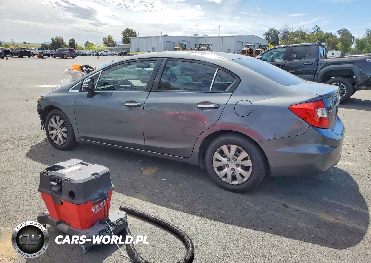 2012 Honda Civic Lx VIN:19XFB2F55CE365255 - 2