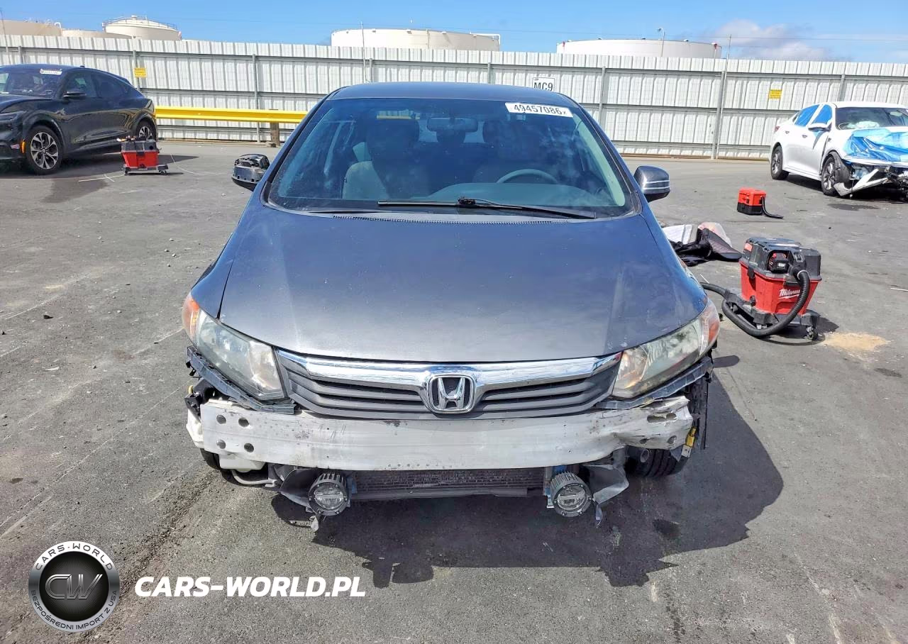 2012 Honda Civic Lx VIN:19XFB2F55CE365255 - 5