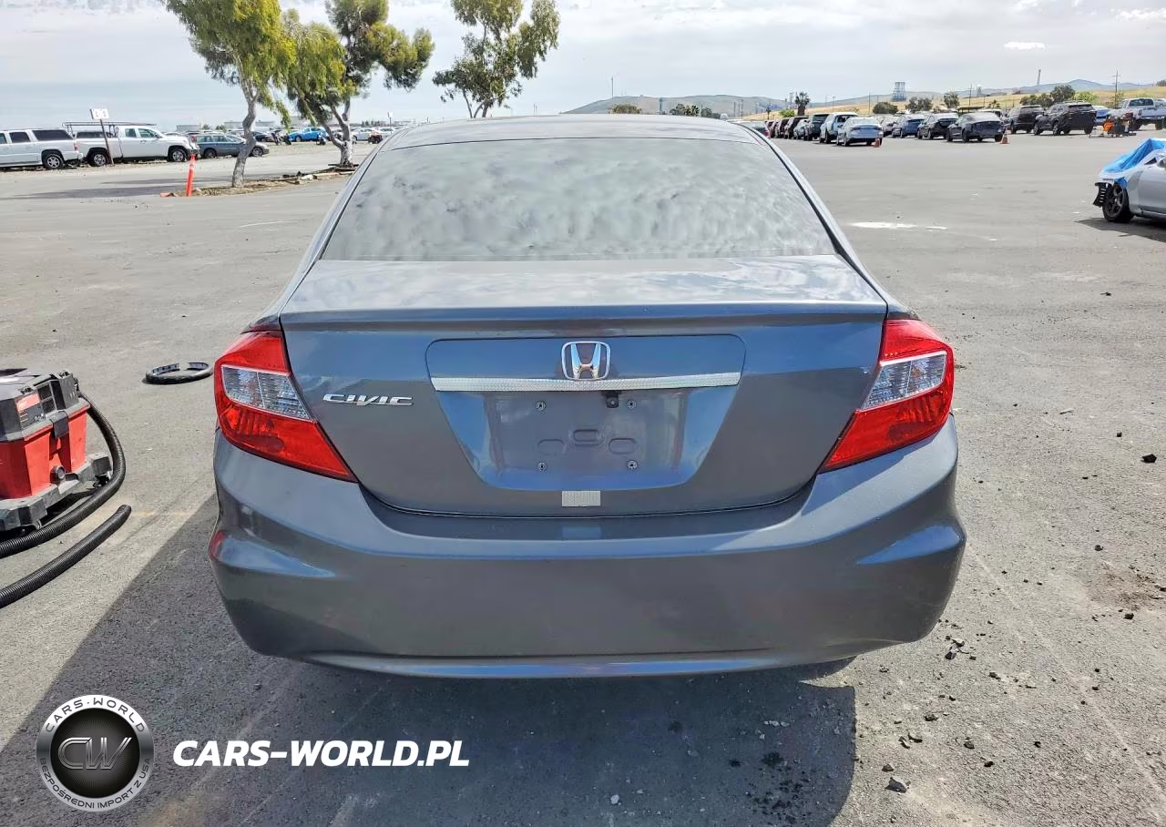 2012 Honda Civic Lx VIN:19XFB2F55CE365255 - 6