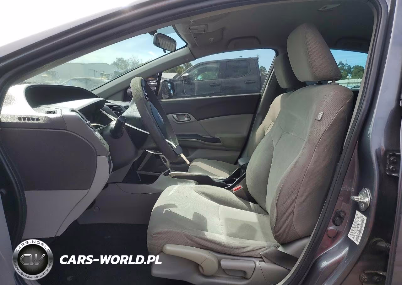 2012 Honda Civic Lx VIN:19XFB2F55CE365255 - 7