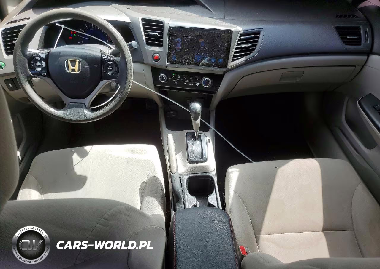 2012 Honda Civic Lx VIN:19XFB2F55CE365255 - 8