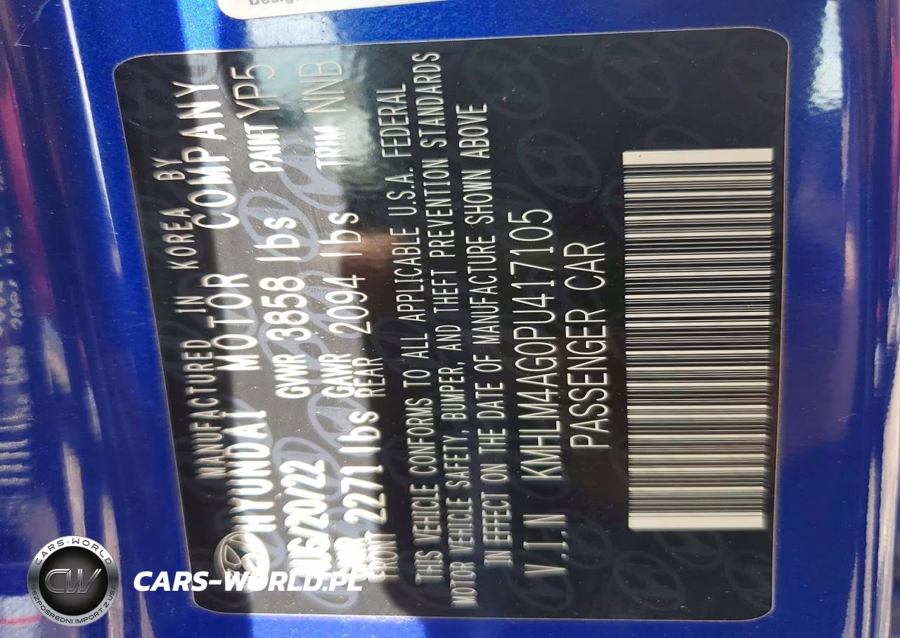 2023 Hyundai Elantra Sel VIN:KMHLM4AG0PU417105 - 12