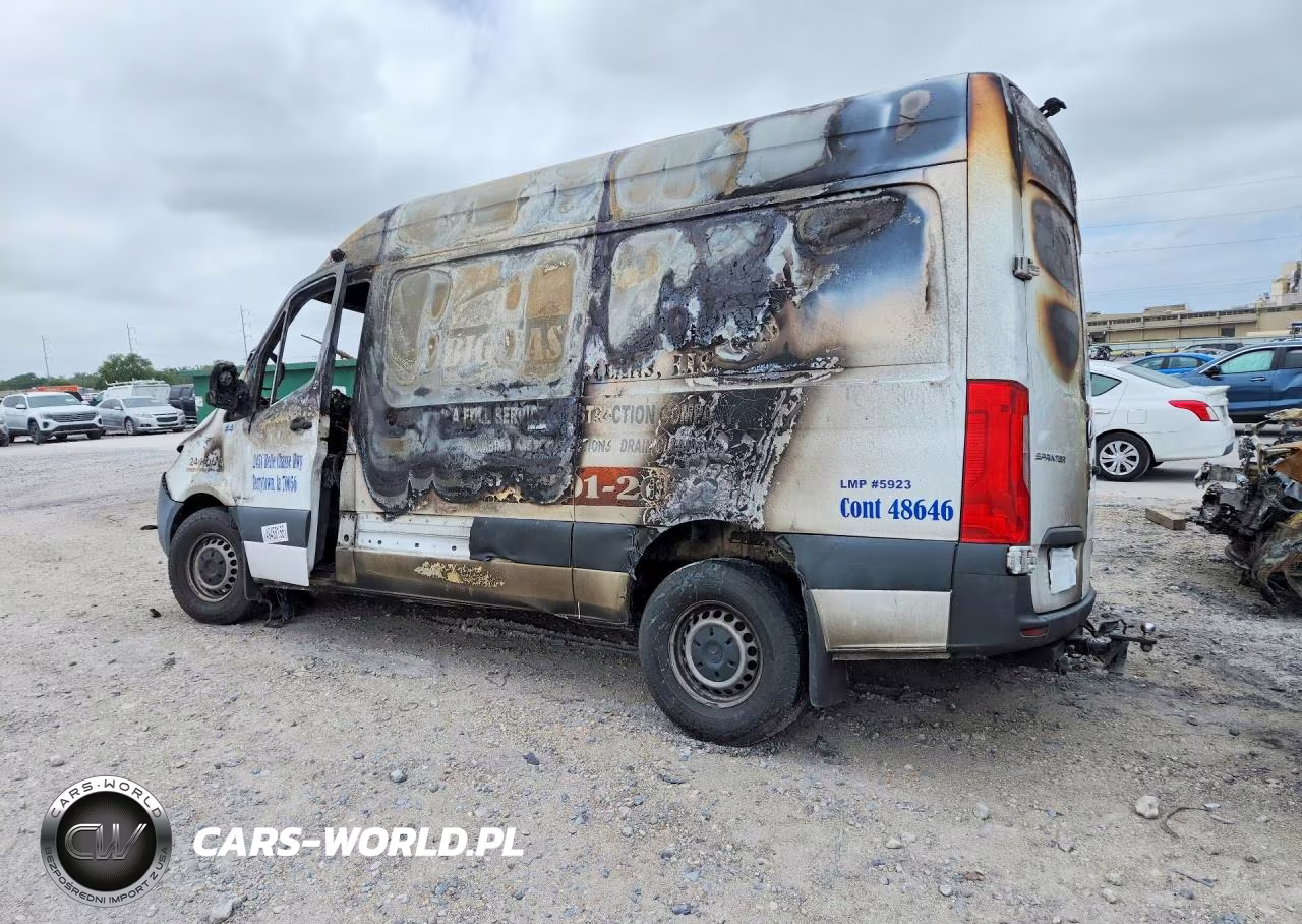2021 Mercedes-Benz Sprinter 2500 VIN:W1Y4DBHY6MT078827 - 2