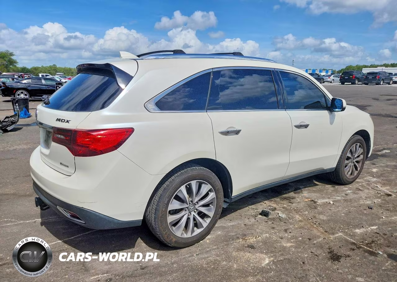 2015 Acura Mdx Technology VIN:5FRYD4H40FB023146 - 3