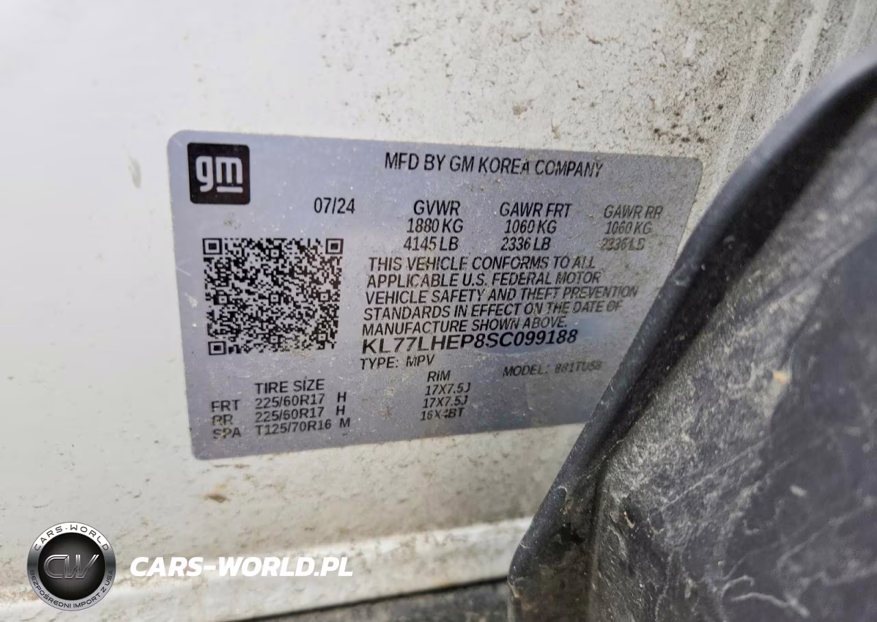 2025 Chevrolet Trax 1Lt VIN:KL77LHEP8SC099188 - 12