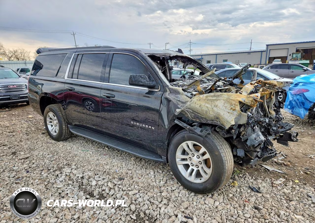 2017 Chevrolet Suburban K1500 Lt VIN:1GNSKHKC7HR222235 - 4