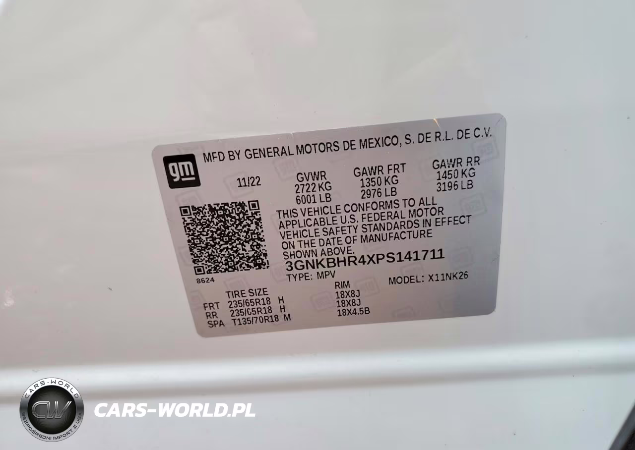 2023 Chevrolet Blazer 2Lt VIN:3GNKBHR4XPS141711 - 12