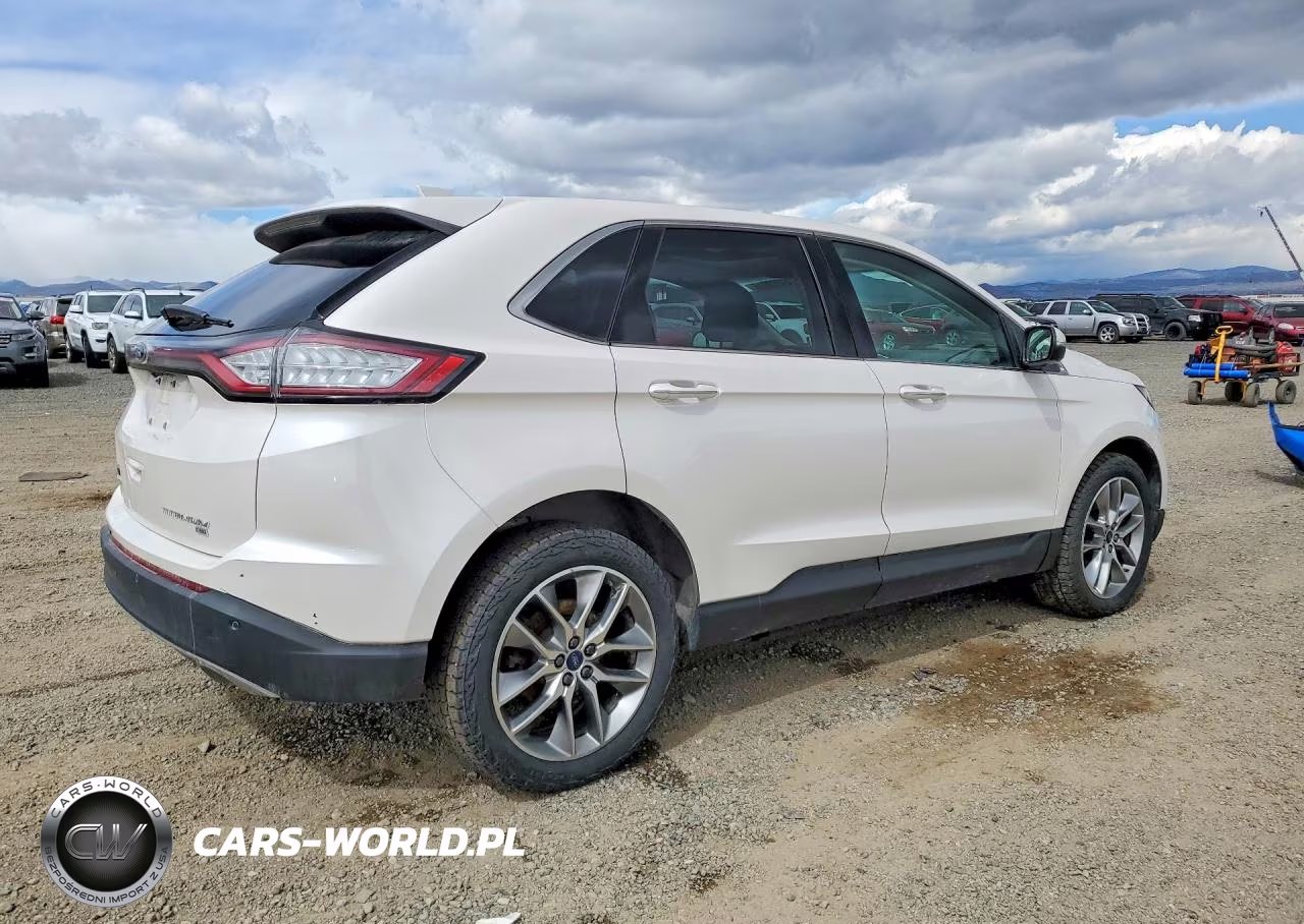 2017 Ford Edge Titanium VIN:2FMPK4K88HBB56571 - 3