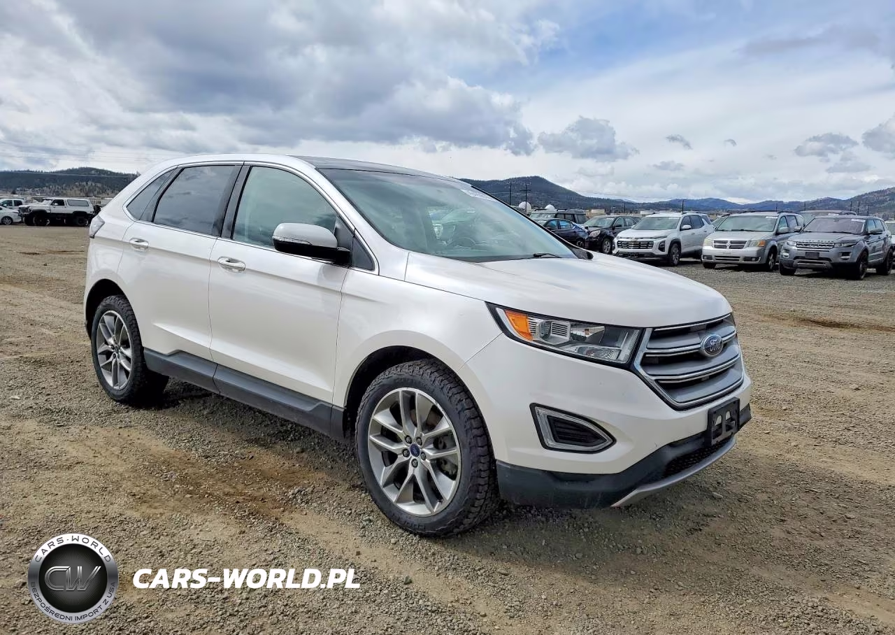 2017 Ford Edge Titanium VIN:2FMPK4K88HBB56571 - 4