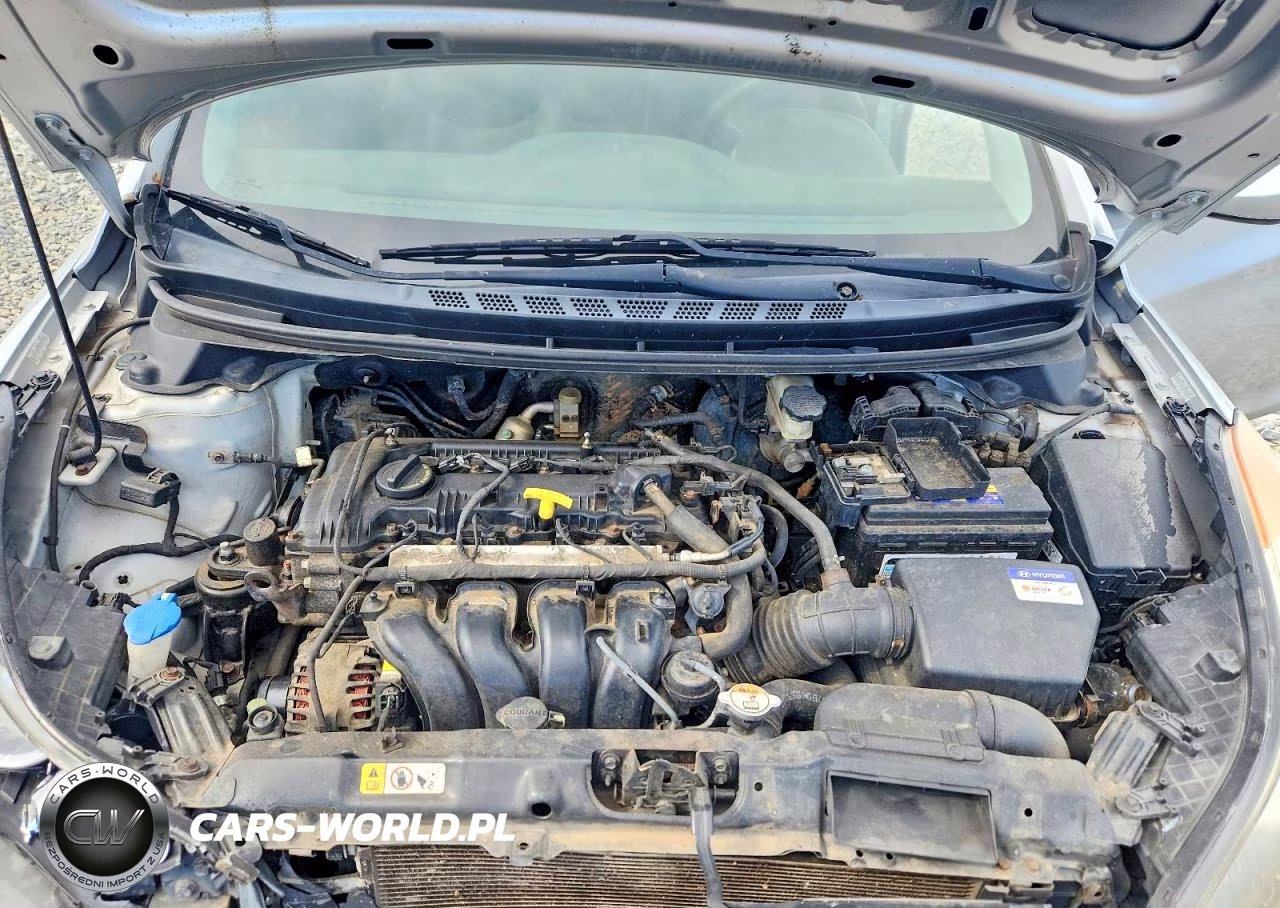 2012 Hyundai Elantra Gls VIN:KMHDH4AE2CU241045 - 11