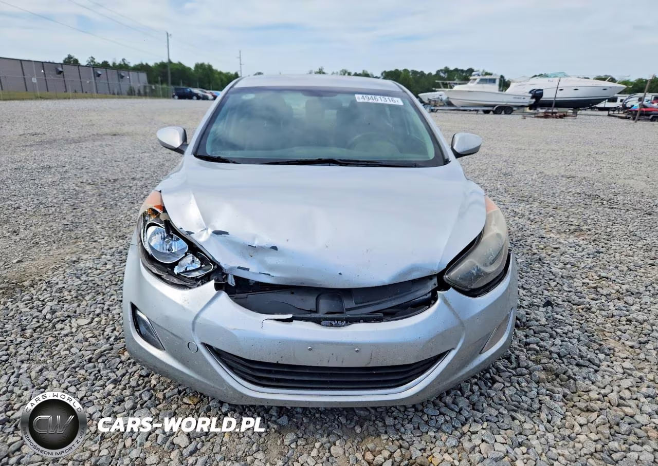 2012 Hyundai Elantra Gls VIN:KMHDH4AE2CU241045 - 5