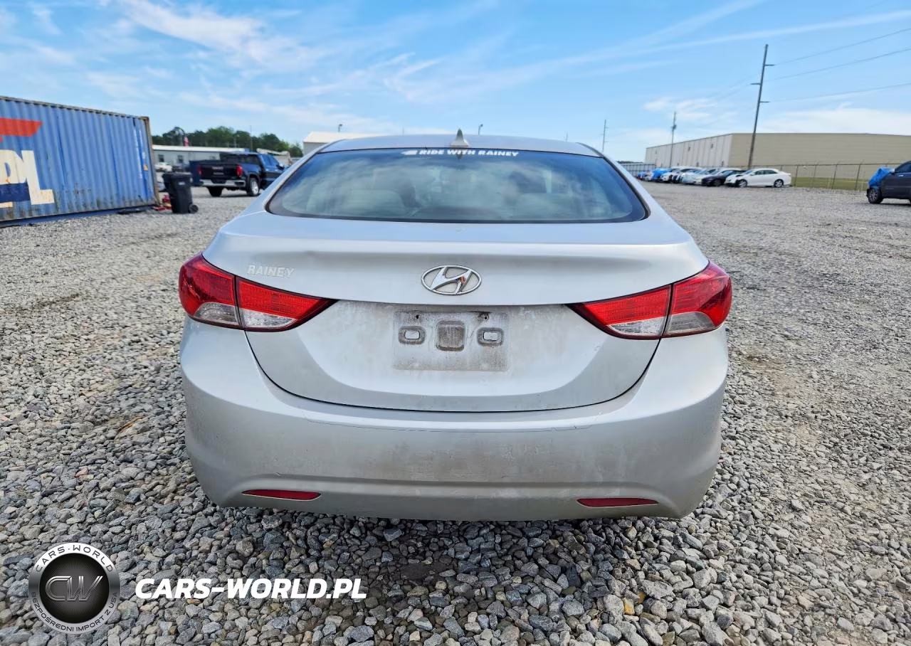 2012 Hyundai Elantra Gls VIN:KMHDH4AE2CU241045 - 6