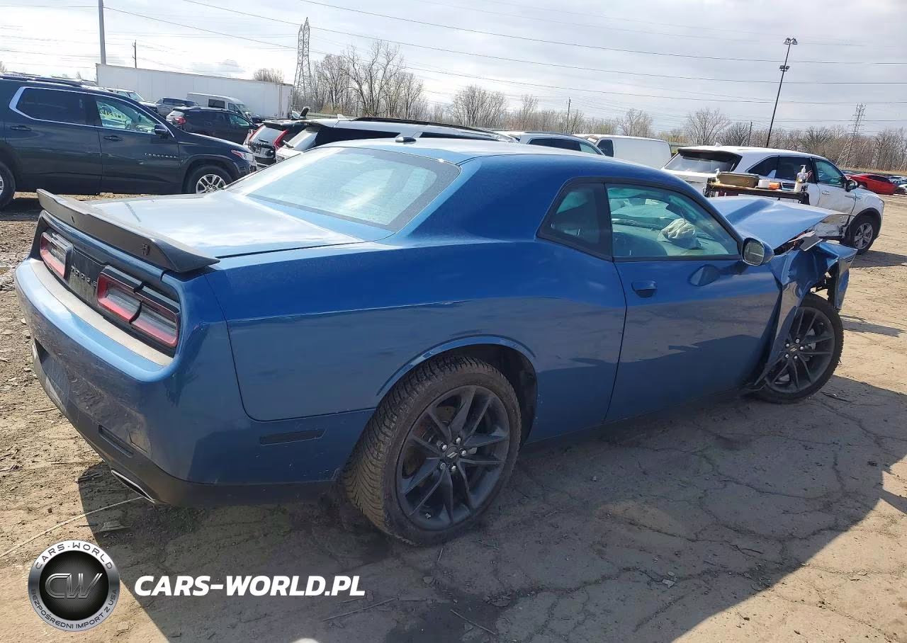 2022 Dodge Challenger Gt VIN:2C3CDZKG2NH192545 - 3