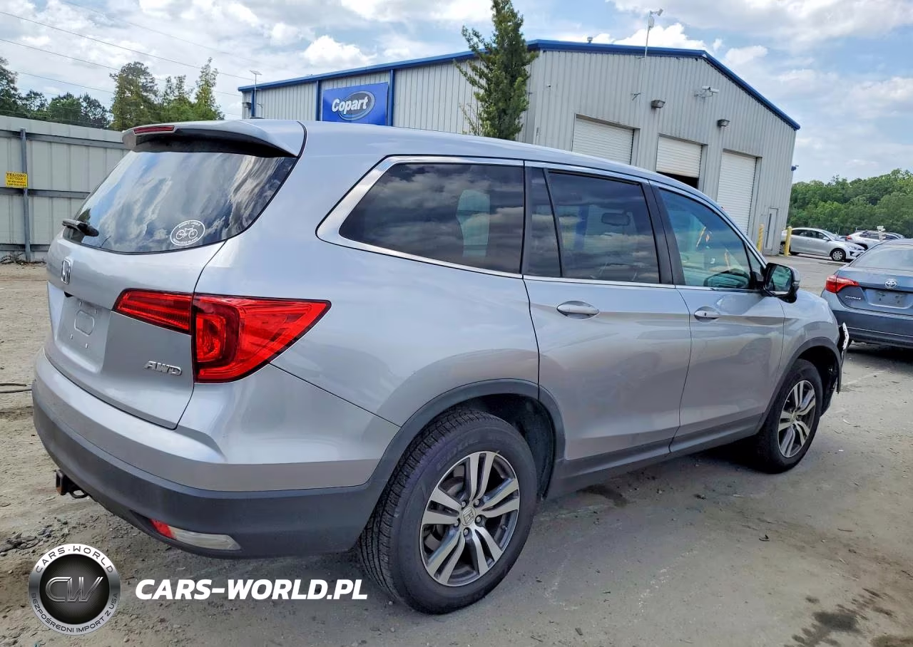 2018 Honda Pilot Exl VIN:5FNYF6H56JB055317 - 3
