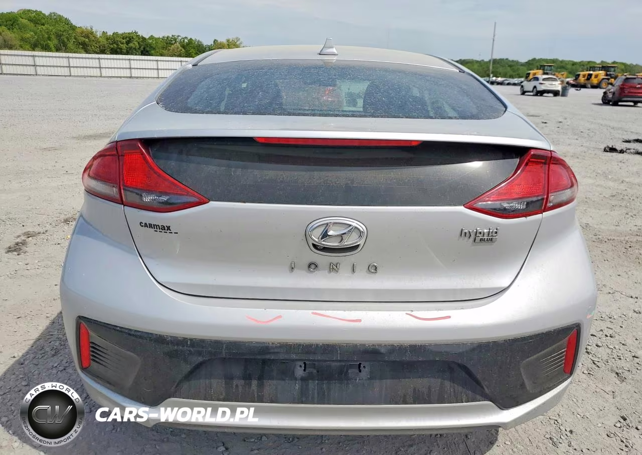 2019 Hyundai Ioniq Blue VIN:KMHC65LC7KU160978 - 6
