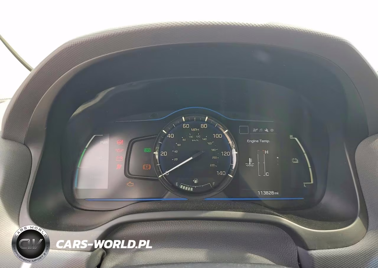 2019 Hyundai Ioniq Blue VIN:KMHC65LC7KU160978 - 9