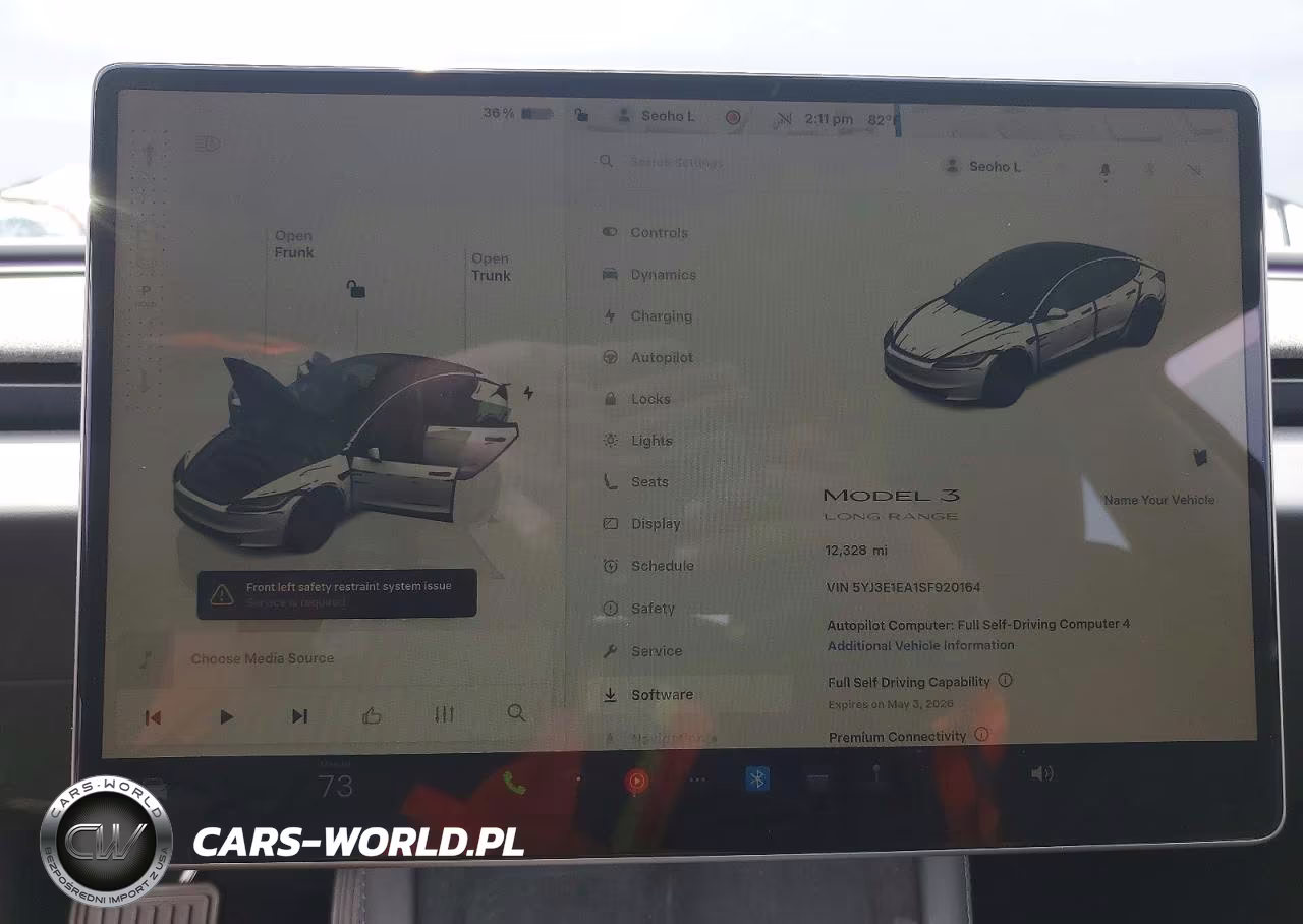 2025 Tesla Model 3 VIN:5YJ3E1EA1SF920164 - 9