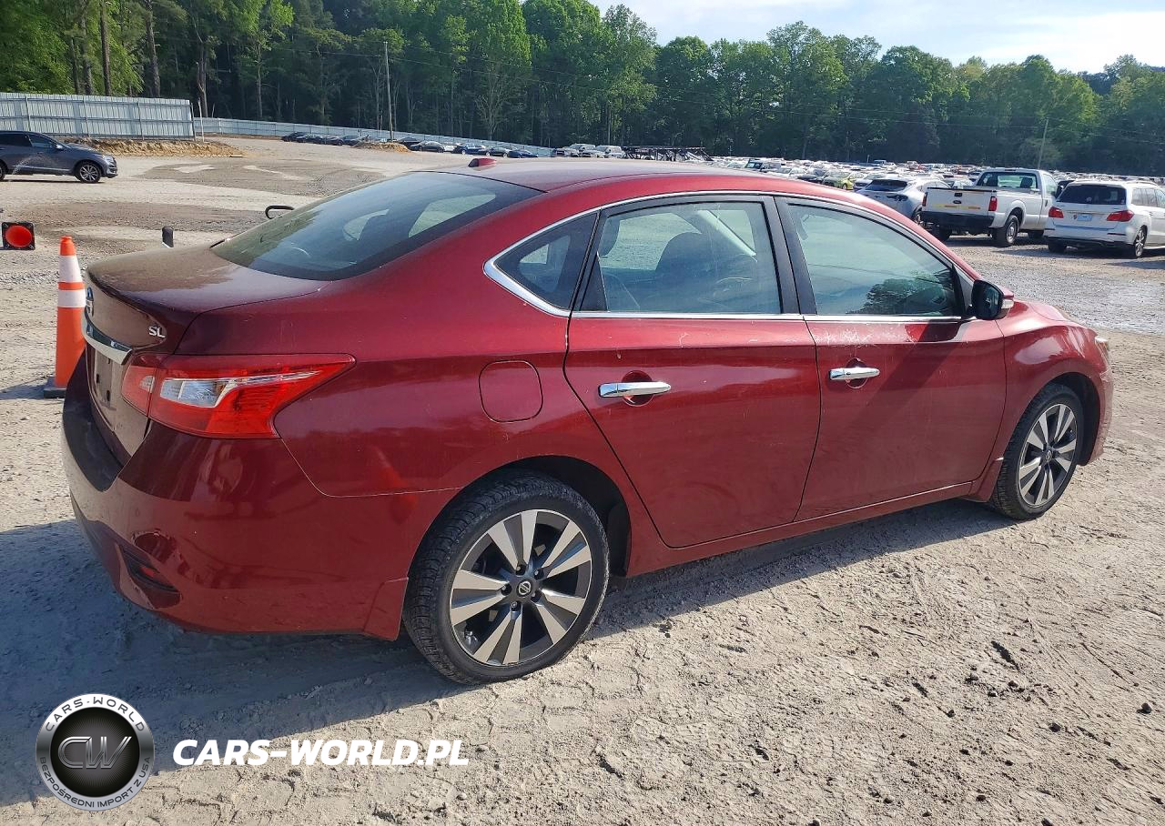2019 Nissan Sentra Sl VIN:3N1AB7AP8KY295220 - 3