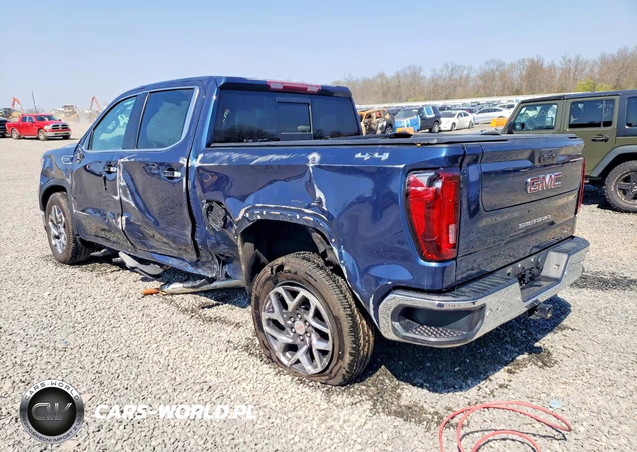 2022 GMC Sierra K1500 Slt VIN:3GTUUDED5NG580812 - 2