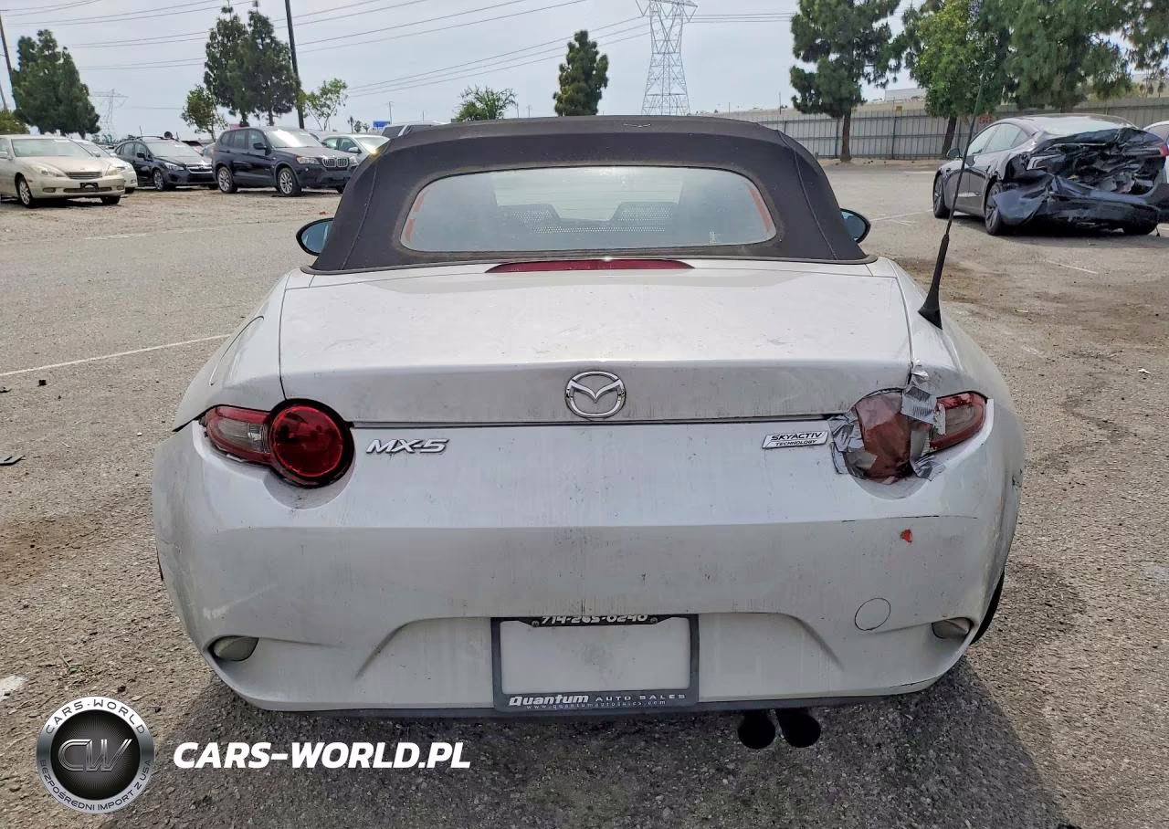 2016 Mazda Mx-5 Miata Sport VIN:JM1NDAB74G0109243 - 6