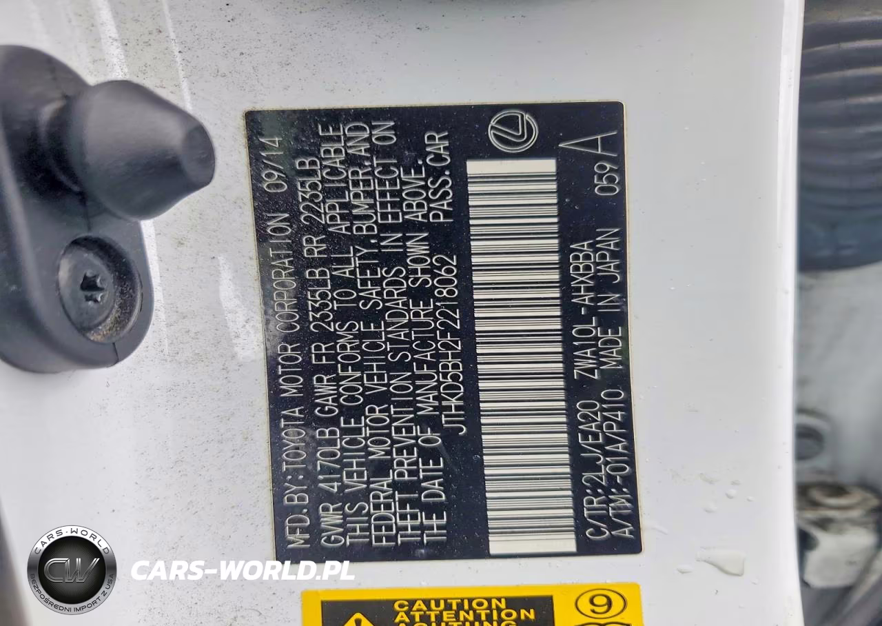 2015 Lexus Ct 200 VIN:JTHKD5BH2F2218062 - 13