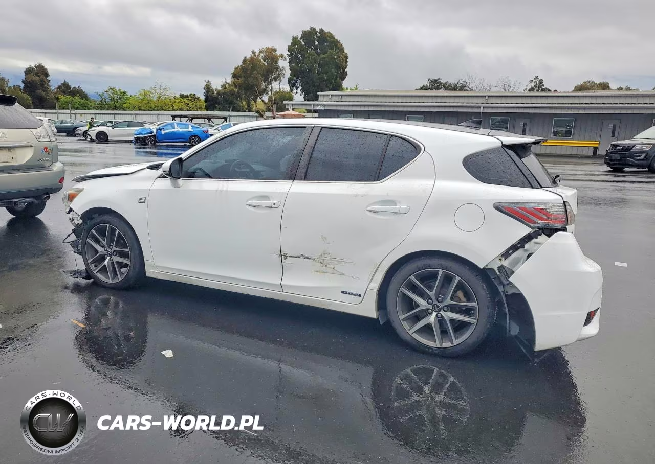 2015 Lexus Ct 200 VIN:JTHKD5BH2F2218062 - 2