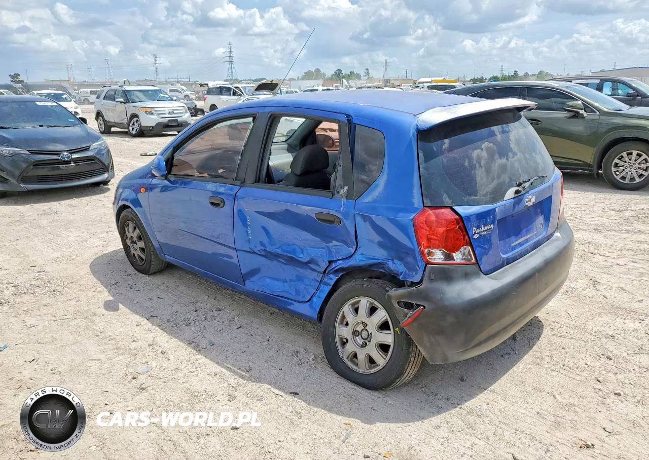 2005 Chevrolet Aveo Lt VIN:KL1TG62645B322298 - 2