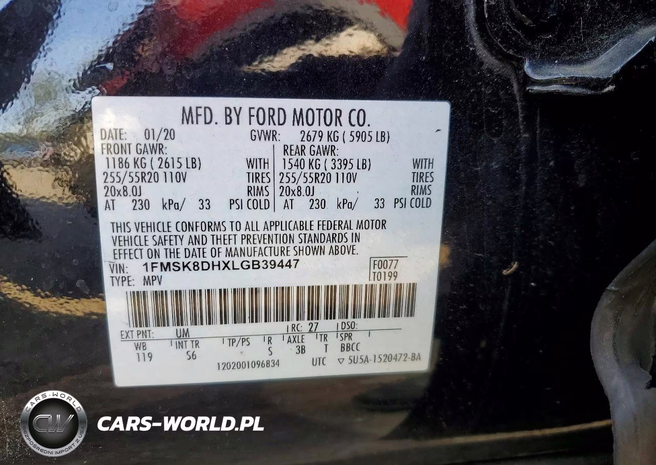 2020 Ford Explorer Xlt VIN:1FMSK8DHXLGB39447 - 13
