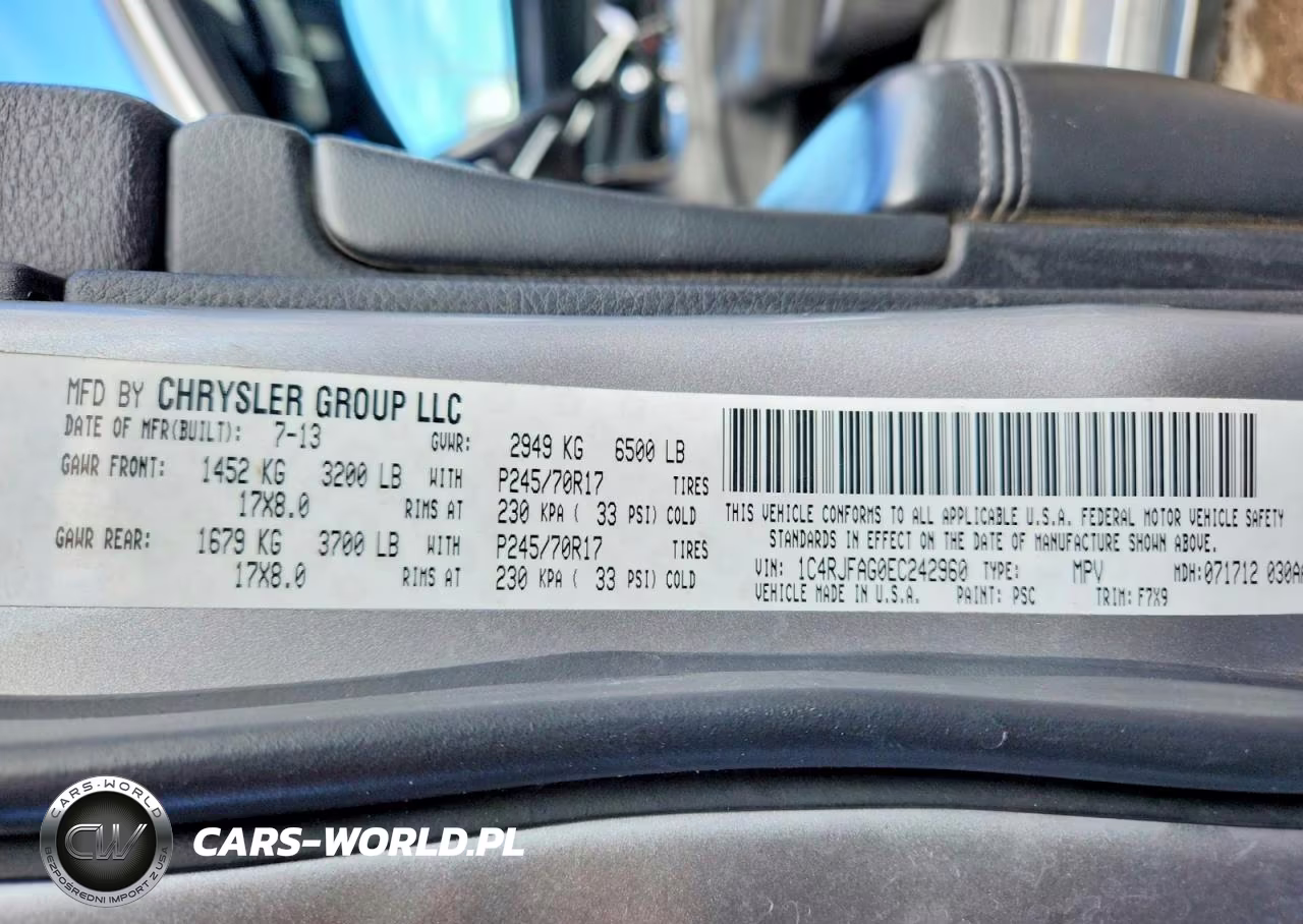 2014 Jeep Grand Cherokee Laredo VIN:1C4RJFAG0EC242960 - 14