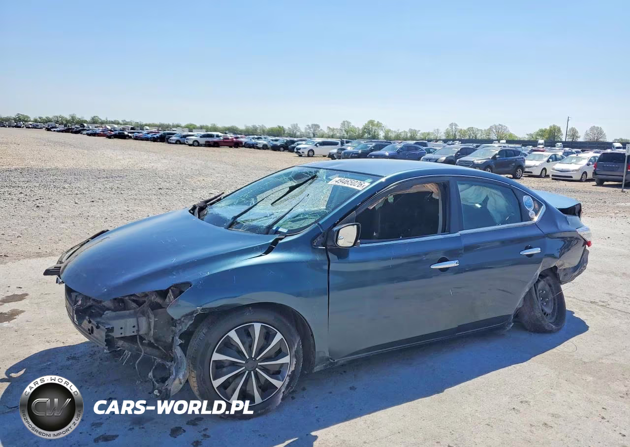 2014 Nissan Sentra Sv VIN:3N1AB7AP9EY300204 - 1