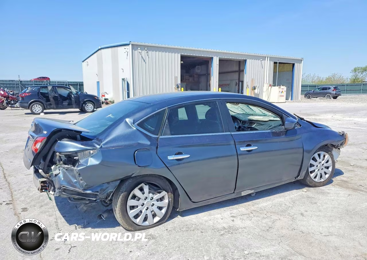2014 Nissan Sentra Sv VIN:3N1AB7AP9EY300204 - 3
