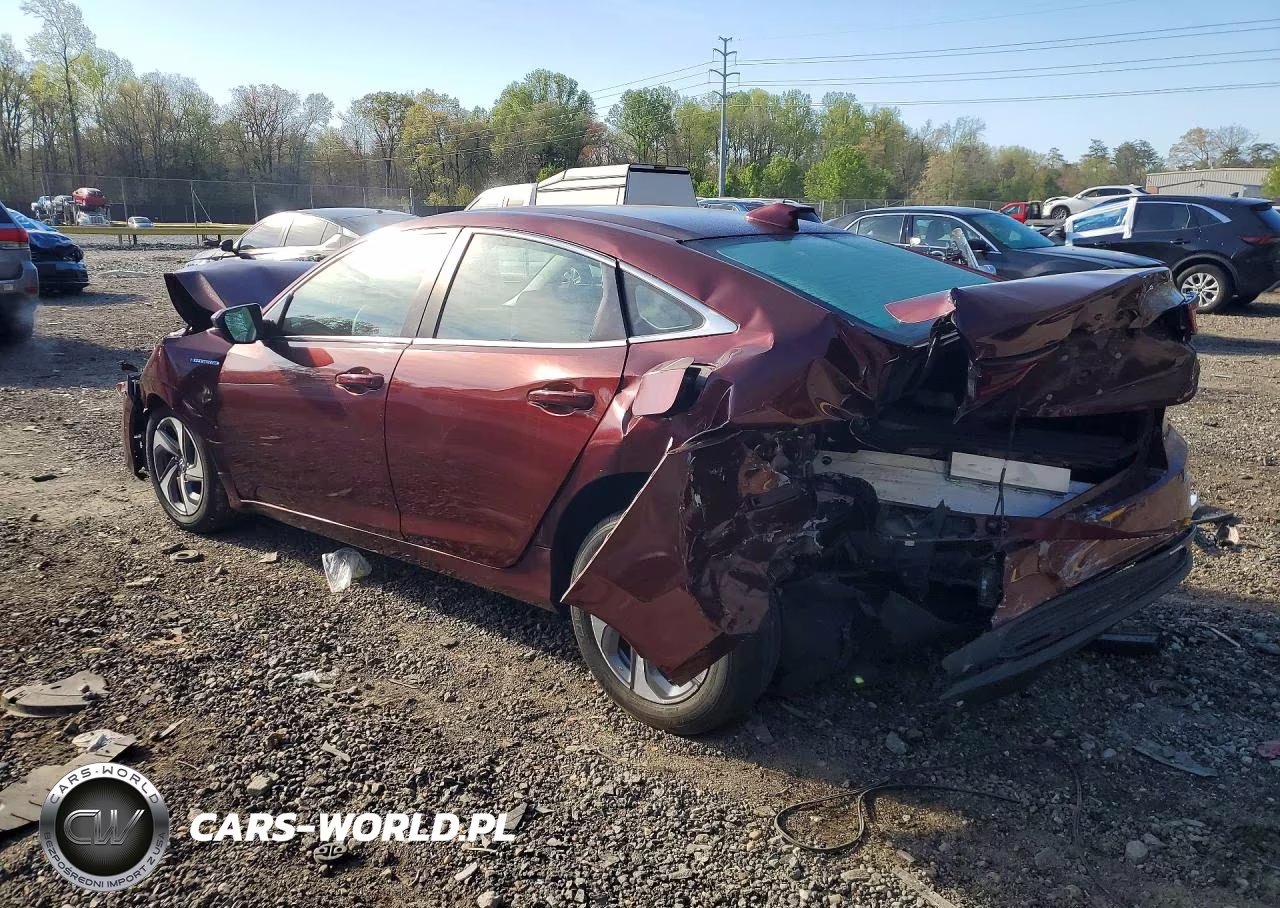 2019 Honda Insight Lx VIN:19XZE4F18KE002007 - 2