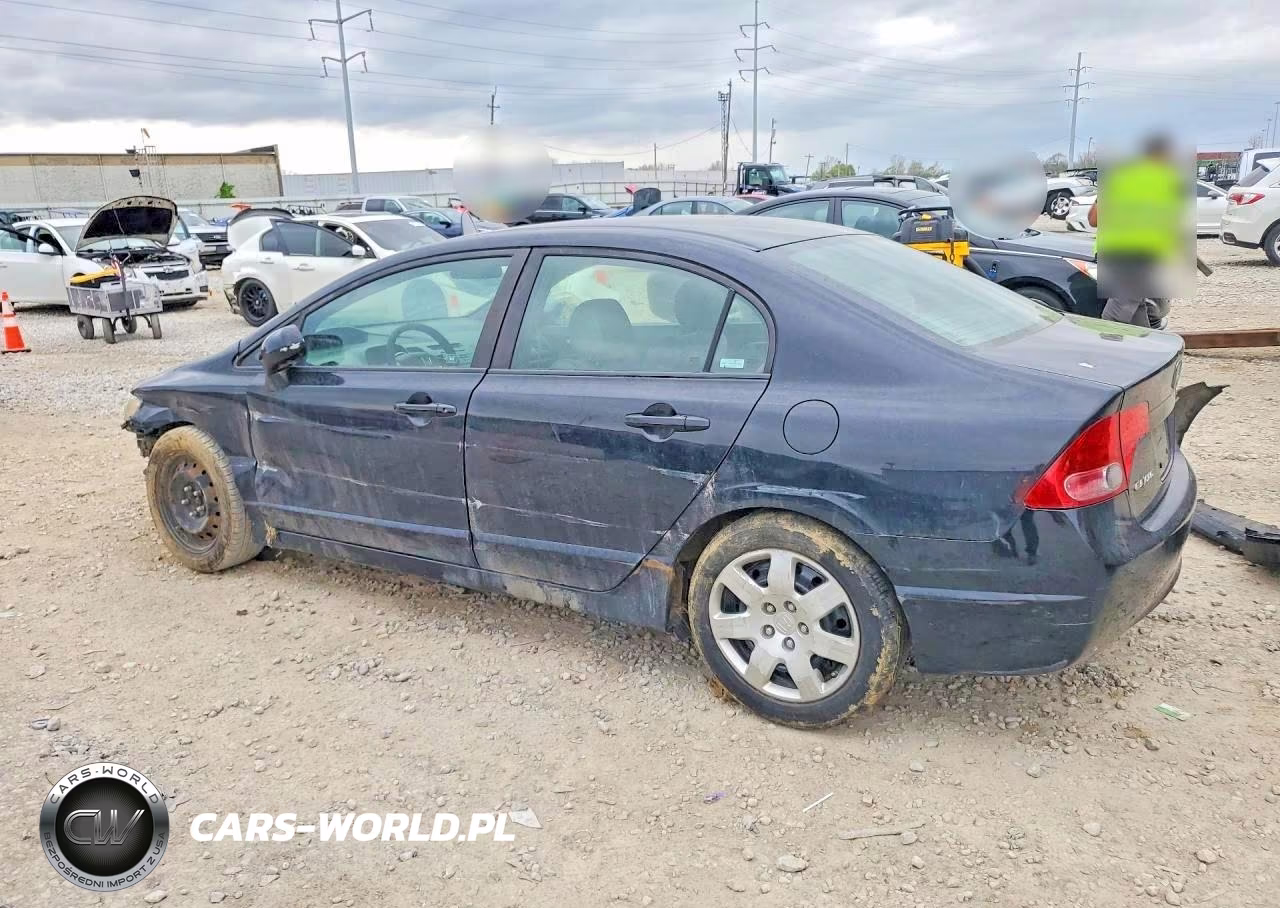 2008 Honda Civic Lx VIN:1HGFA165X8L086056 - 2