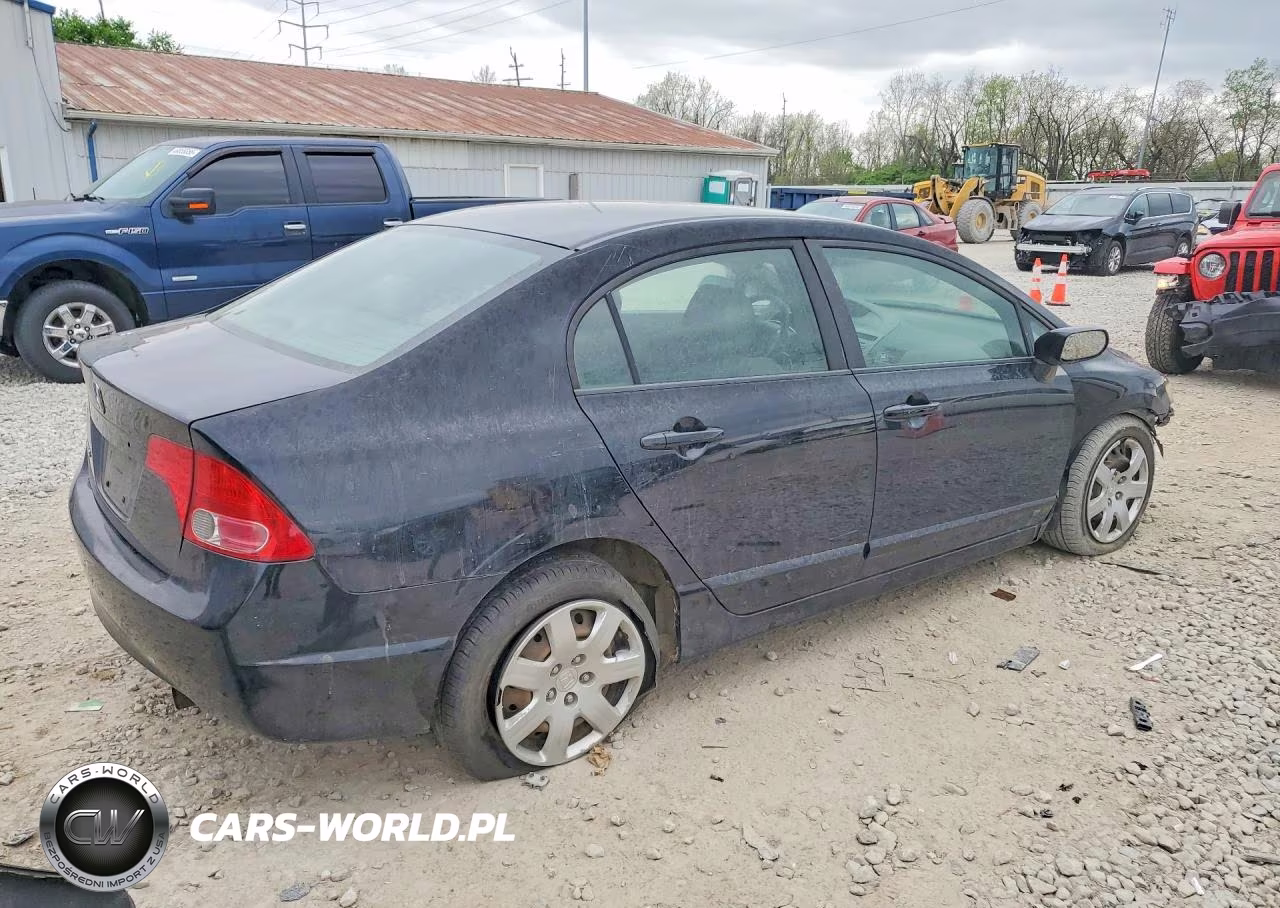 2008 Honda Civic Lx VIN:1HGFA165X8L086056 - 3