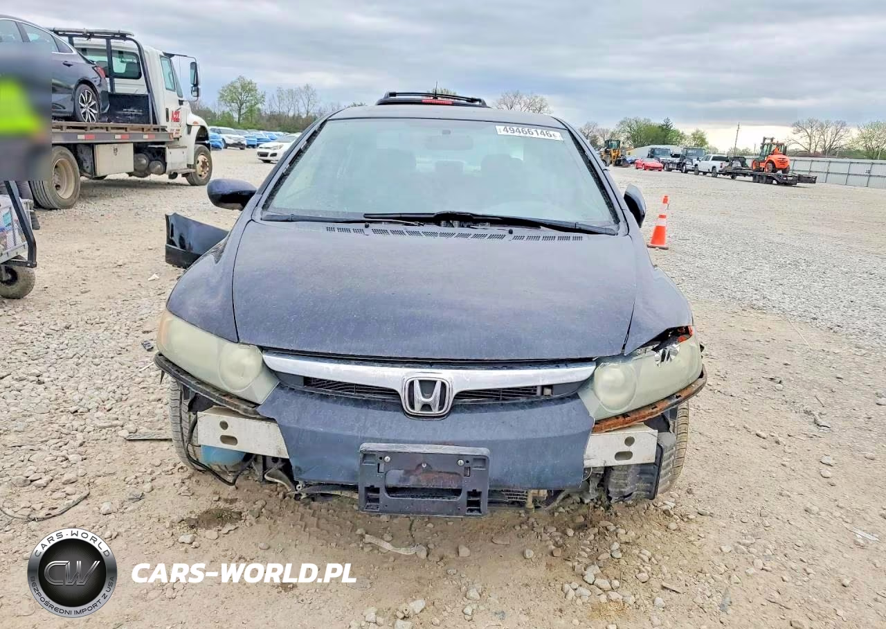2008 Honda Civic Lx VIN:1HGFA165X8L086056 - 5