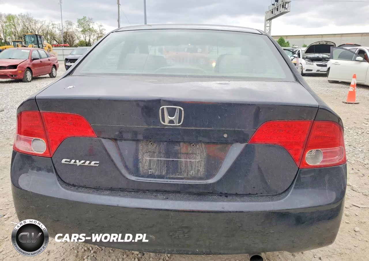 2008 Honda Civic Lx VIN:1HGFA165X8L086056 - 6