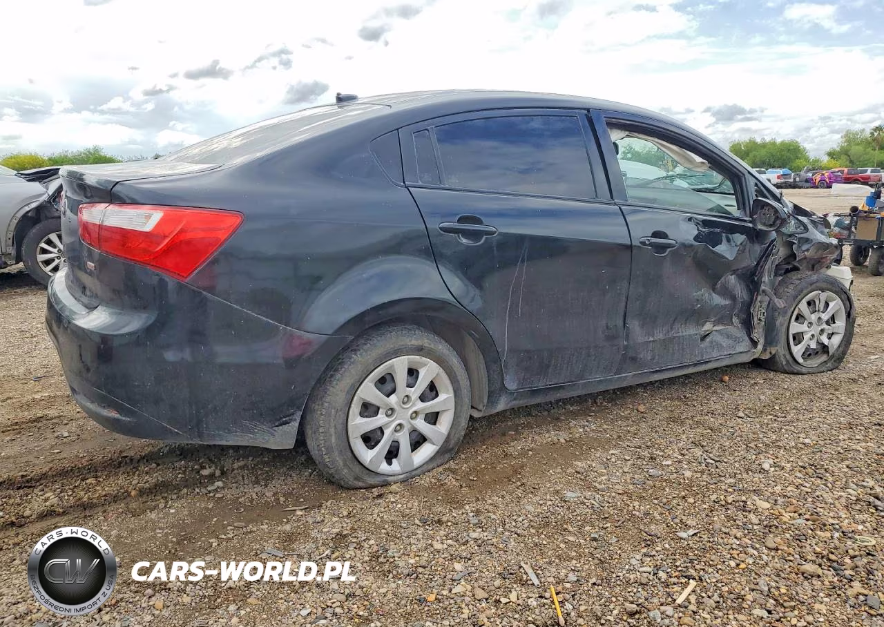 2015 Kia Rio VIN:KNADM4A39F6447130 - 3