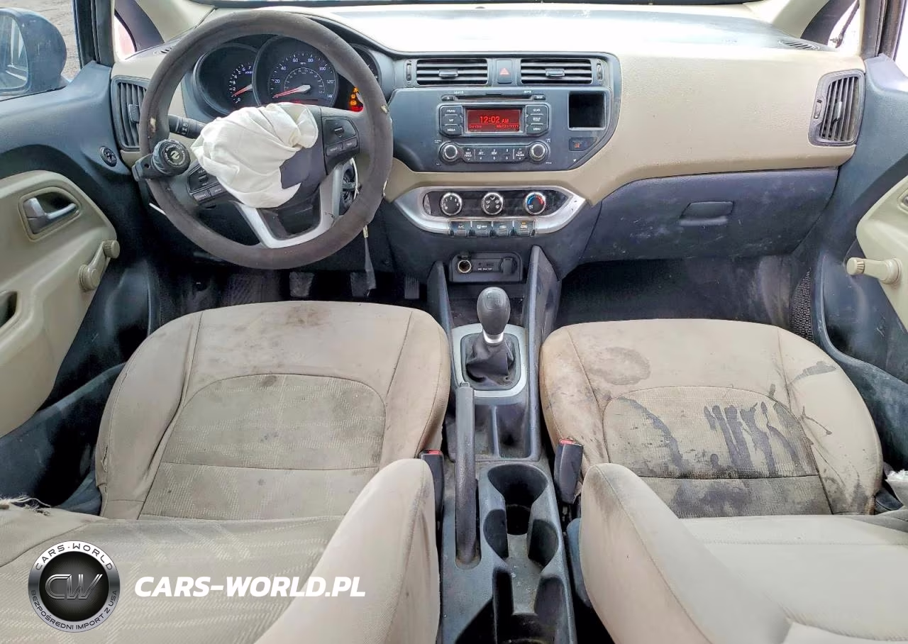 2015 Kia Rio VIN:KNADM4A39F6447130 - 8
