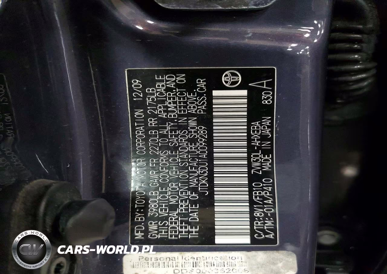 2010 Toyota Prius Iii VIN:JTDKN3DU1A0099289 - 13