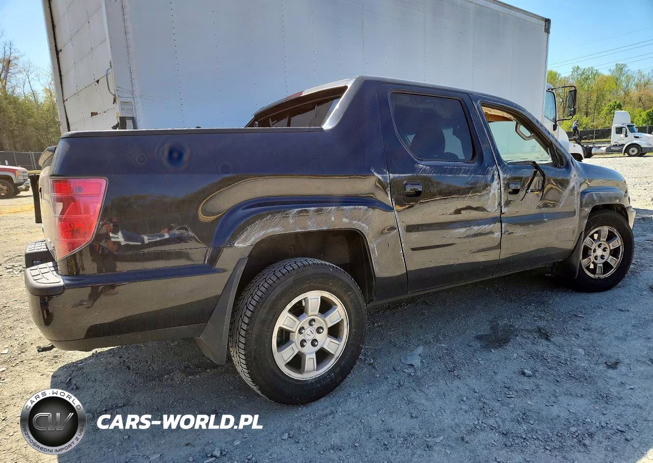 2009 Honda Ridgeline Rts VIN:5FPYK164X9B105485 - 3