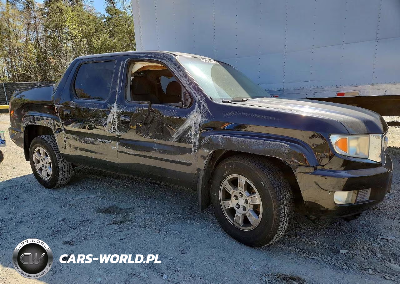 2009 Honda Ridgeline Rts VIN:5FPYK164X9B105485 - 4