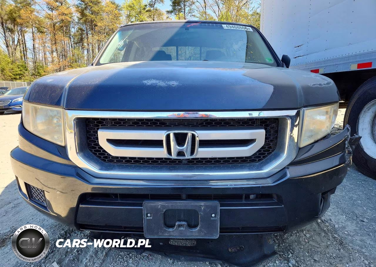 2009 Honda Ridgeline Rts VIN:5FPYK164X9B105485 - 5