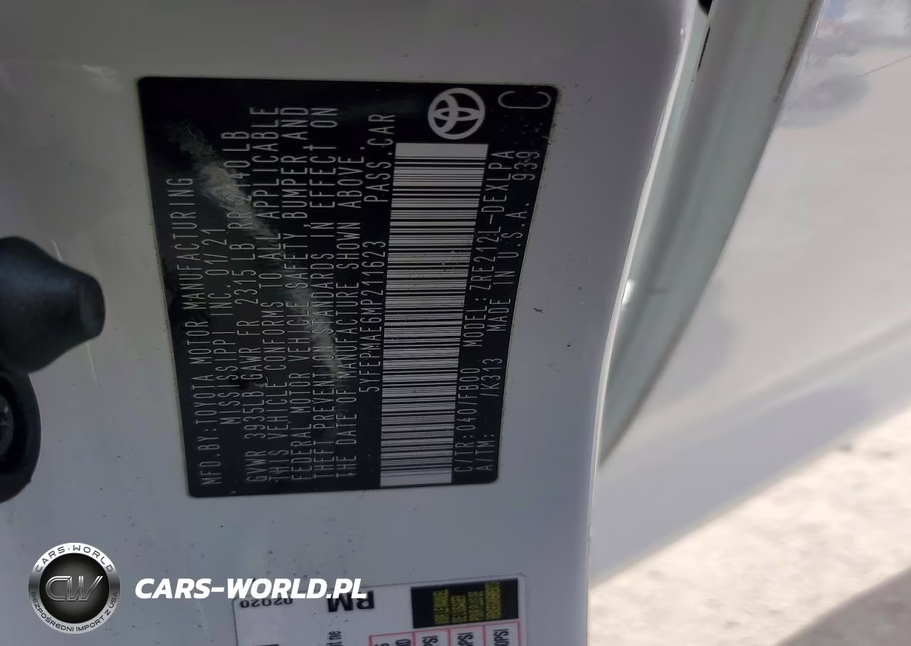 2021 Toyota Corolla Le VIN:5YFEPMAE6MP211623 - 13