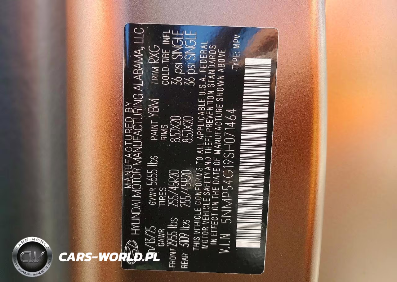 2025 Hyundai Santa Fe Hybrid Calligraphy VIN:5NMP54G19SH071464 - 13
