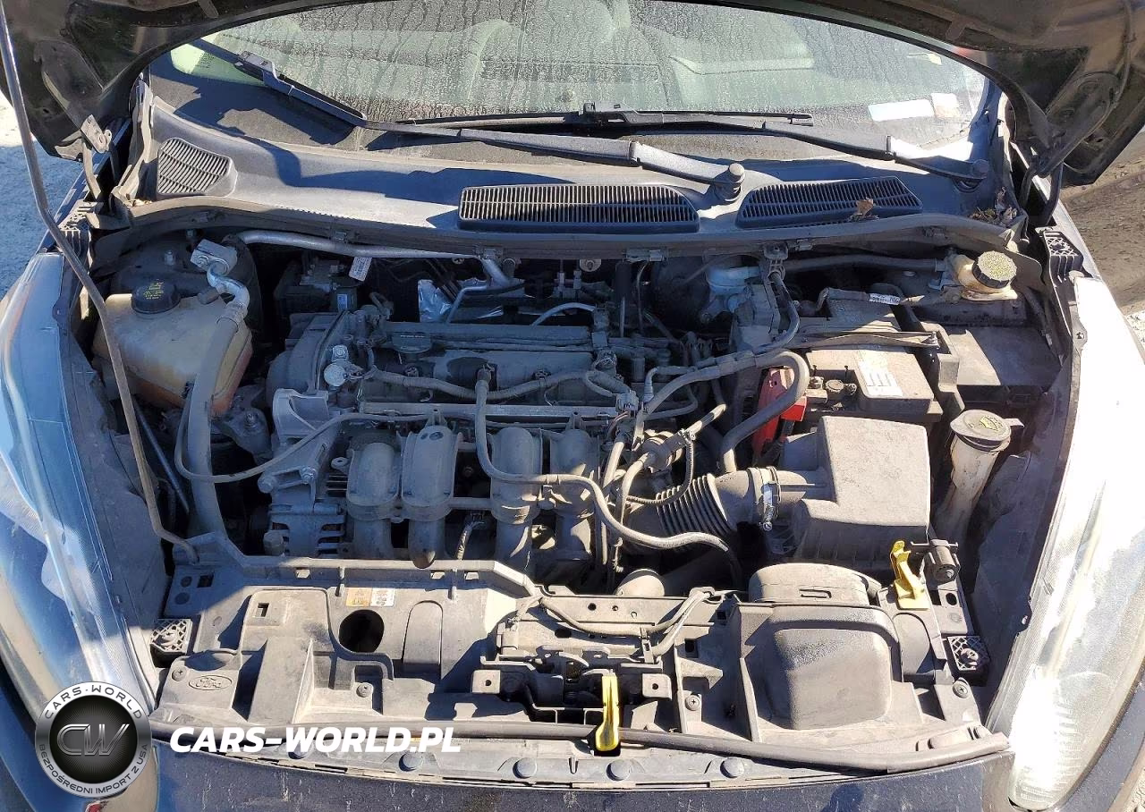 2014 Ford Fiesta S VIN:3FADP4EJ3EM200421 - 12