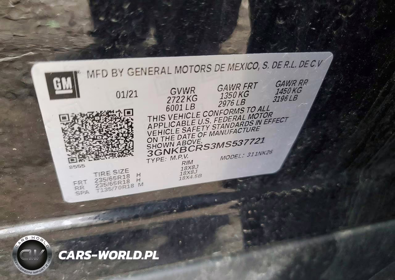 2021 Chevrolet Blazer 2Lt VIN:3GNKBCRS3MS537721 - 12
