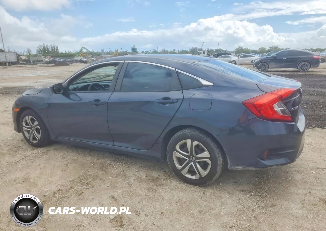 2016 Honda Civic Lx VIN:19XFC2F5XGE002744 - 2