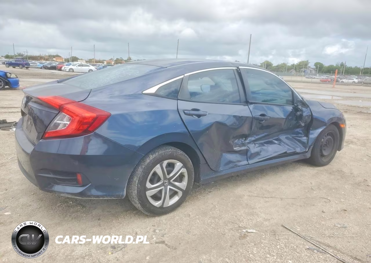 2016 Honda Civic Lx VIN:19XFC2F5XGE002744 - 3